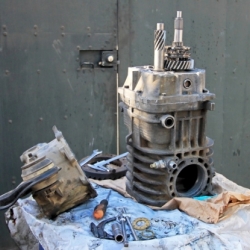 old spare parts minibus for new